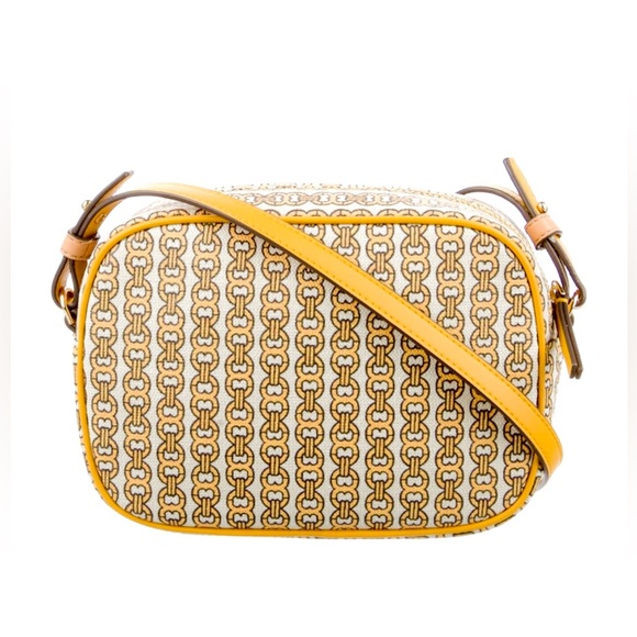 Tory Burch Canvas Printed Crossbody Bag - Picture 4 of 5